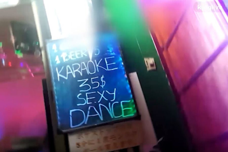 Red light district in Saigon