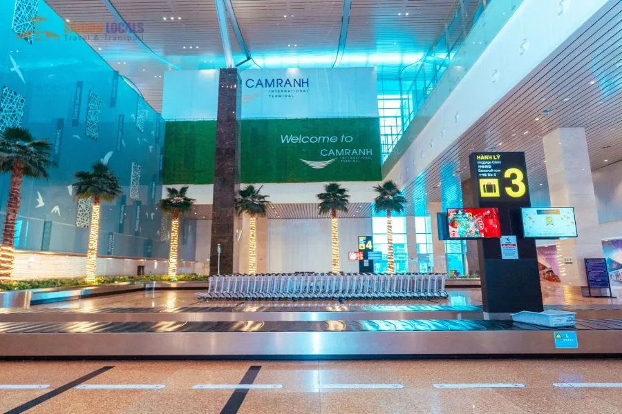 Baggage claim area