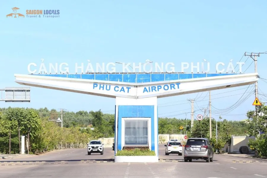 Phu Cat Airport entrance